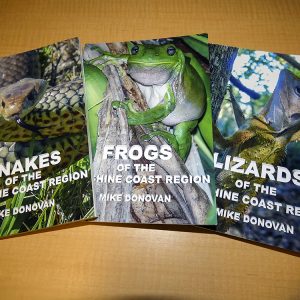 Set of three Sunshine Coast herp books